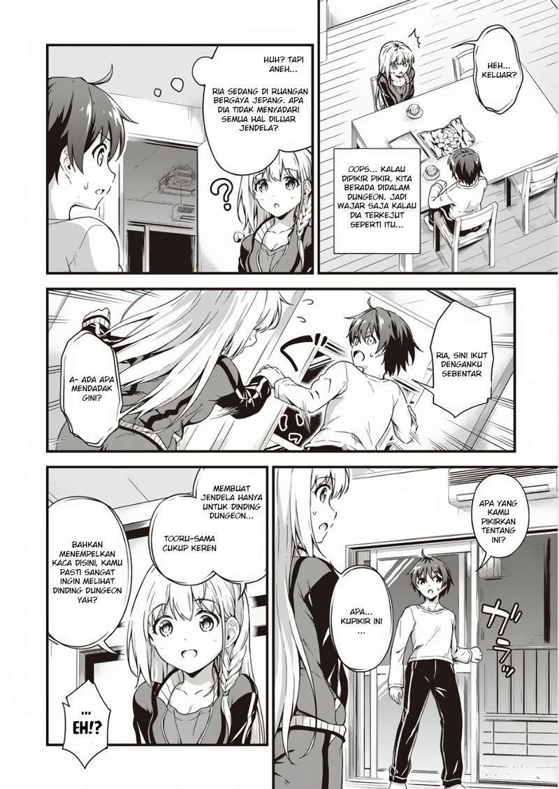 Boku no Heya ga Dungeon no Kyuukeijo ni Natteshimatta Ken Chapter 03 Bahasa Indonesia